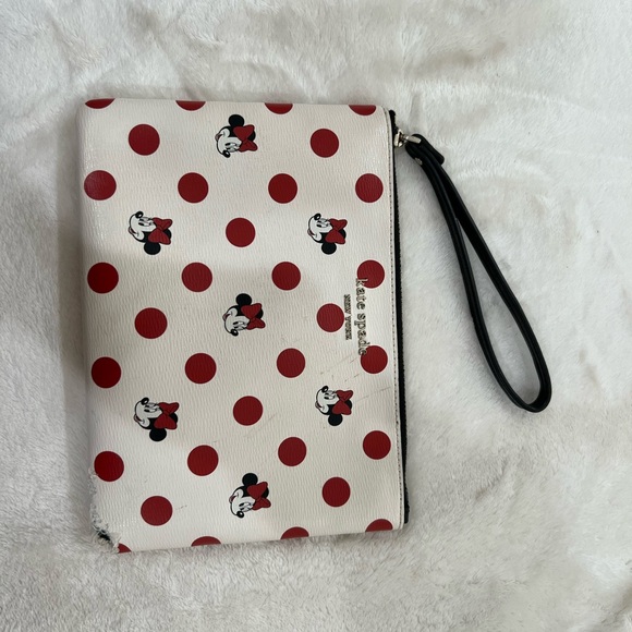 kate spade Handbags - Kate Spade Disney Polka Dot Wristlet